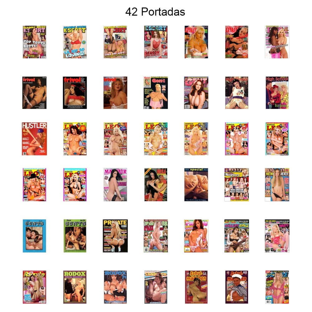100 REVISTAS PORNO - Vol. 4 – 100 Revistas En Formato PDF - Descarga Inmediata