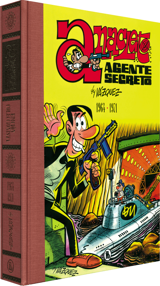 ANACLETO, AGENTE SECRETO - 1964-1971 - 1 Tomo De 400 Páginas En Formato PDF - Descarga Inmediata