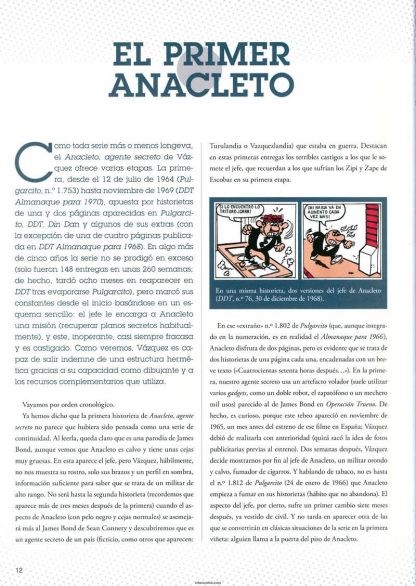 ANACLETO, AGENTE SECRETO - 1964-1971 - 1 Tomo De 400 Páginas En Formato PDF - Descarga Inmediata