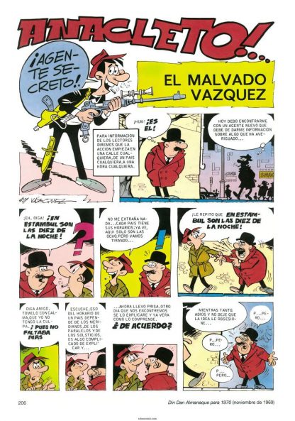 ANACLETO, AGENTE SECRETO - 1964-1971 - 1 Tomo De 400 Páginas En Formato PDF - Descarga Inmediata