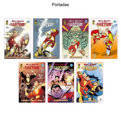 BILLY BATSON Y LA MAGIA DE ¡SHAZAM! – 2021 – Colección De 7 Libros En Formato PDF – Descarga Inmediata