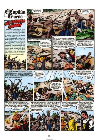 TRUENO COLOR - 1956-1957 - 1 Tomo De 400 Páginas En Formato PDF - Descarga Inmediata