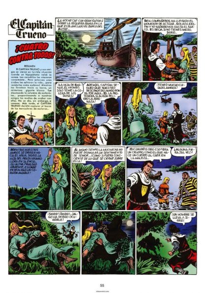 TRUENO COLOR - 1956-1957 - 1 Tomo De 400 Páginas En Formato PDF - Descarga Inmediata