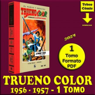 TRUENO COLOR - 1956-1957 - 1 Tomo De 400 Páginas En Formato PDF - Descarga Inmediata