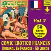 CÓMIC ERÓTICO FRANCÉS - Original En Francés - Vol. 7 - Lote de 50 Libros En Formato PDF - Descarga Inmediata