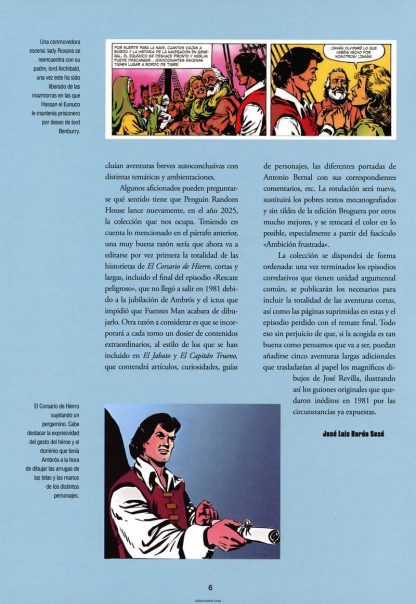 EL CORSARIO DE HIERRO - 1970-1972 - 1 Tomo De 384 Páginas En Formato PDF - Descarga Inmediata
