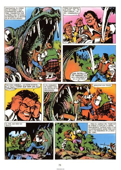 EL CORSARIO DE HIERRO - 1970-1972 - 1 Tomo De 384 Páginas En Formato PDF - Descarga Inmediata