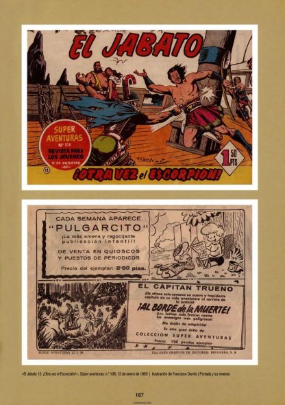 EL JABATO - 1958-1959 - 1 Tomo De 227 Páginas En Formato PDF - Descarga Inmediata