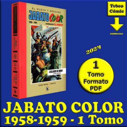EL JABATO - 1958-1959 - 1 Tomo De 227 Páginas En Formato PDF - Descarga Inmediata