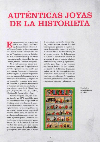 JOYAS LITERARIAS JUVENILES - 1970 - 1 Tomo De 480 Páginas En Formato PDF - Descarga Inmediata