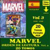 MARVEL - Orden De Lectura - En Español - Vol. 3 - 1966/1968 - Colección Exclusiva E Inédita - 20 Tomos En Formato PDF - Descarga Inmediata