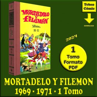 MORTADELO Y FILEMON - 1969-1971 - 1 Tomo De 380 Páginas En Formato PDF - Descarga Inmediata