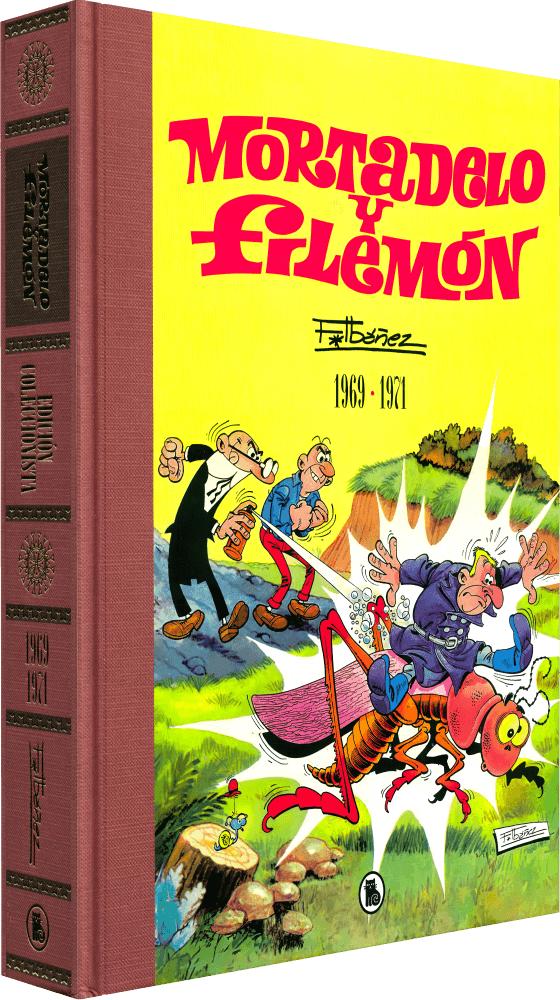 MORTADELO Y FILEMON - 1969-1971 - 1 Tomo De 380 Páginas En Formato PDF - Descarga Inmediata