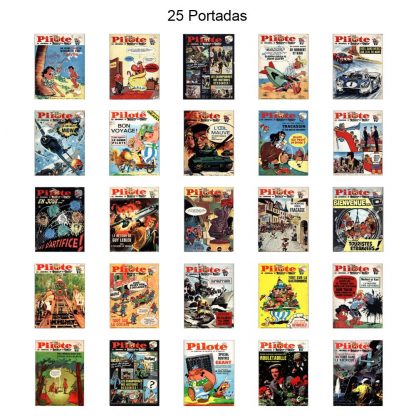 PILOTE - Vol. 4 - 1959/1989 - Original En Francés - Lote De 100 Revistas En Formato PDF - Descarga Inmediata