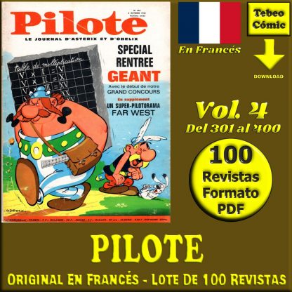 PILOTE - Vol. 4 - 1959/1989 - Original En Francés - Lote De 100 Revistas En Formato PDF - Descarga Inmediata