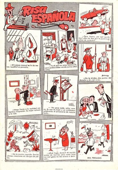 Selecciones De Humor De EL DDT – 1956 - Vol. 2 y Último - Lote De 64 Tebeos En Formato PDF - Descarga Inmediata