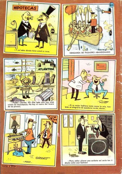 Selecciones De Humor De EL DDT – 1956 - Vol. 2 y Último - Lote De 64 Tebeos En Formato PDF - Descarga Inmediata