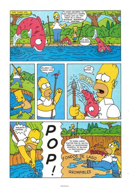 OLÉ! SIMPSON - 1996 - Colección Completa - 34 Libros En Formato PDF - Descarga Inmediata