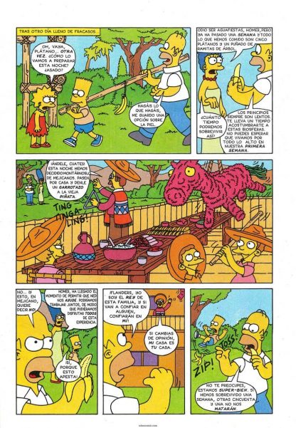 OLÉ! SIMPSON - 1996 - Colección Completa - 34 Libros En Formato PDF - Descarga Inmediata