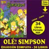 OLÉ! SIMPSON - 1996 - Colección Completa - 34 Libros En Formato PDF - Descarga Inmediata