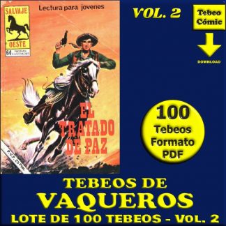 TEBEOS DE VAQUEROS - Vol. 2 - Lote de 100 Tebeos En Formato PDF - Descarga Inmediata