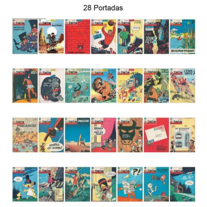 TINTIN Edición Belga - Vol. 9 - Años 1962 Y 1963 - Original En Francés - Colección De 105 Revistas En Formato PDF - Descarga Inmediata