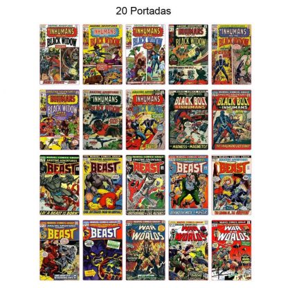 AMAZING ADVENTURES - 1970 – En Español - Colección De 39 Cómics En Formato PDF - Descarga Inmediata