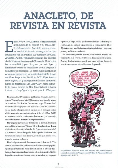 ANACLETO, AGENTE SECRETO - 1971-1974 - 1 Tomo De 400 Páginas En Formato PDF - Descarga Inmediata
