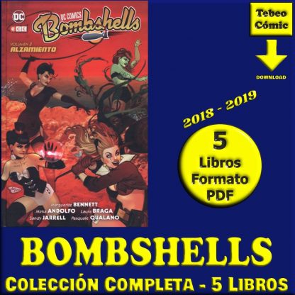 BOMBSHELLS - 2018 - Colección Completa - 5 Libros En Formato PDF - Descarga Inmediata
