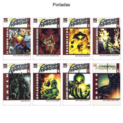 CAPITÁN MARVEL - 2003 – Colección Completa – 8 Libros En Formato PDF - Descarga Inmediata