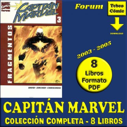 CAPITÁN MARVEL - 2003 – Colección Completa – 8 Libros En Formato PDF - Descarga Inmediata