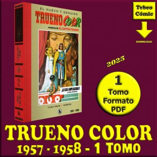 TRUENO COLOR - 1957-1958 - 1 Tomo De 416 Páginas En Formato PDF - Descarga Inmediata