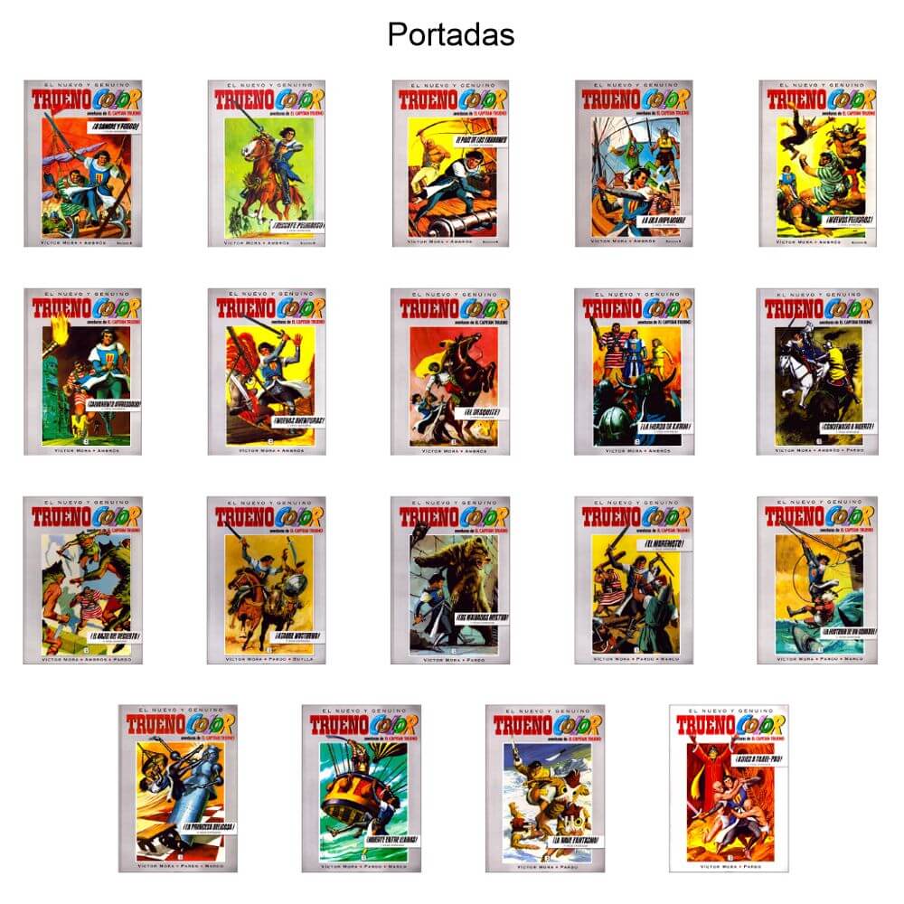 EL NUEVO Y GENUINO TRUENO COLOR - 2009 – Colección De 5 Libros En Formato PDF - Descarga Inmediata