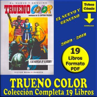 EL NUEVO Y GENUINO TRUENO COLOR - 2009 – Colección De 5 Libros En Formato PDF - Descarga Inmediata