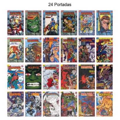 CLÁSICOS MARVEL – 1988 - Forum - Colección Completa – 47 Tebeos En Formato PDF - Descarga Inmediata