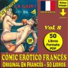 CÓMIC ERÓTICO FRANCÉS - Original En Francés - Vol. 8 - Lote de 50 Libros En Formato PDF - Descarga Inmediata