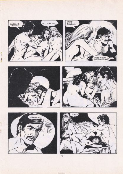 CÓMIC ERÓTICO ESPAÑOL - Vol. 8 - Lote de 100 Cómics En Formato PDF - Descarga Inmediata