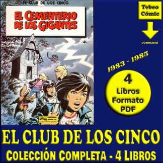 EL CLUB DE LOS CINCO - 1983 - Colección Completa – 4 Libros En Formato PDF - Descarga Inmediata