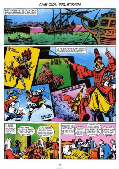 EL CORSARIO DE HIERRO - 1972-1974 - 1 Tomo De 400 Páginas En Formato PDF - Descarga Inmediata