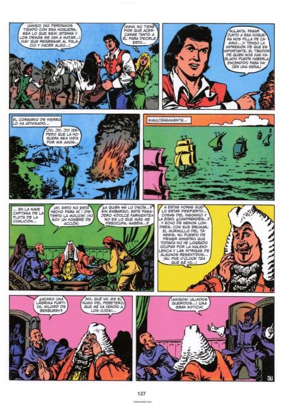 EL CORSARIO DE HIERRO - 1972-1974 - 1 Tomo De 400 Páginas En Formato PDF - Descarga Inmediata