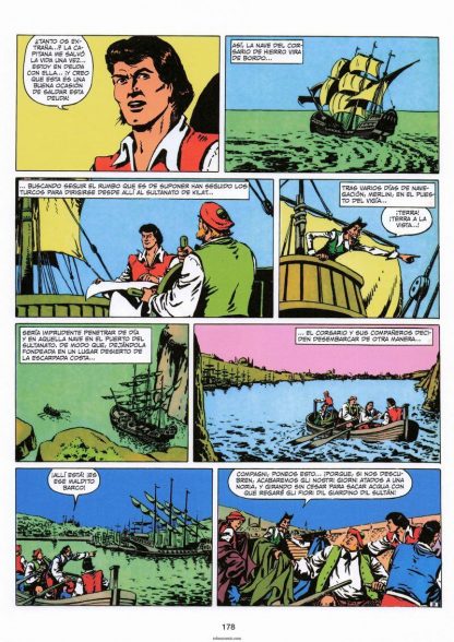 EL CORSARIO DE HIERRO - 1972-1974 - 1 Tomo De 400 Páginas En Formato PDF - Descarga Inmediata