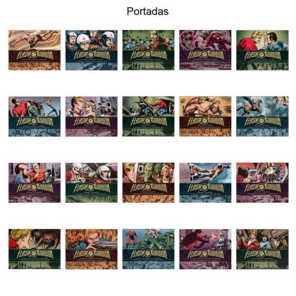 FLASH GORDON – Páginas Diarias - Vol. 3 y Último – 2024 - Lote De 20 Tomos En Formato PDF - Descarga Inmediata