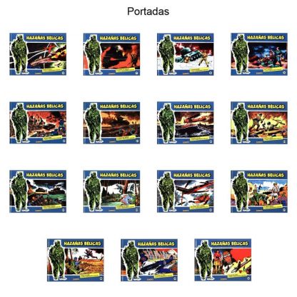 HAZAÑAS BÉLICAS - Colección - Vol. 2 - 2014 - Lote De 15 Libros En Formato PDF - Descarga Inmediata