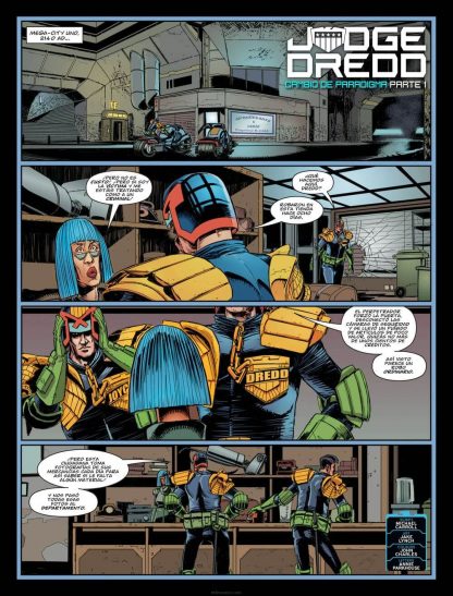 JUEZ DREDD - Aventuras Completas - Vol. 3 - Colección Inédita En Español - Lote De 50 Cómics En Formato PDF - Descarga Inmediata