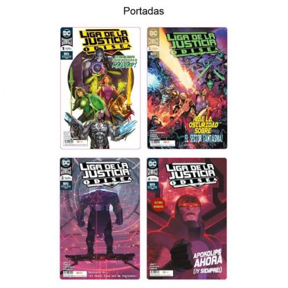 LIGA DE LA JUSTICIA - ODISEA - 2019 – Colección Completa – 4 Libros En Formato PDF - Descarga Inmediata