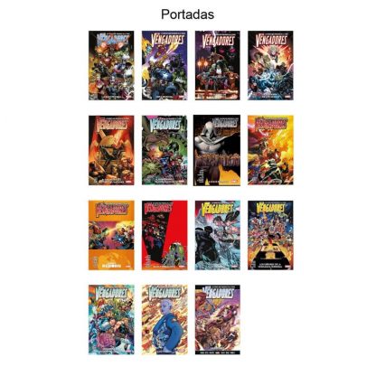 LOS VENGADORES De Jason Aaron - 2021 - Lote De 15 Libros En Formato PDF - Descarga Inmediata