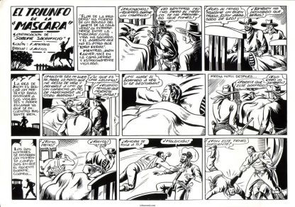 LA MÁSCARA DE LOS DIENTES BLANCOS – 1947 - Colección Completa – 20 Tebeos En Formato PDF - Descarga Inmediata