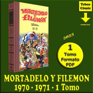 MORTADELO Y FILEMON - 1970-1971 - 1 Tomo De 448 Páginas En Formato PDF - Descarga Inmediata