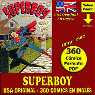 SUPERBOY - En Inglés - USA Original - 1949 / 1987 - Colección Completa - 423 Cómics En Formato PDF - Descarga Inmediata