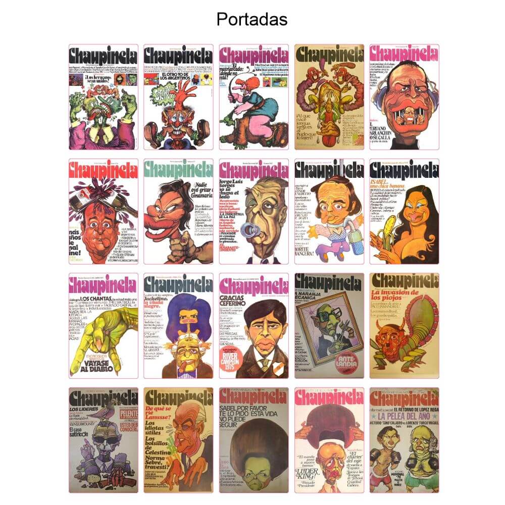 CHAUPINELA - 1974 – Colección Completa – 20 Revistas En Formato PDF - Descarga Inmediata